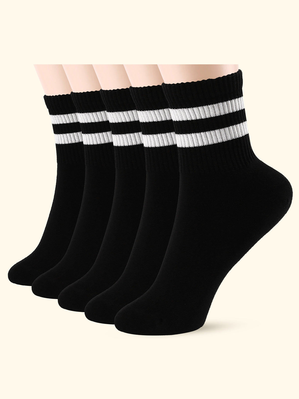 Mini Crew 5 Pairs Stripe