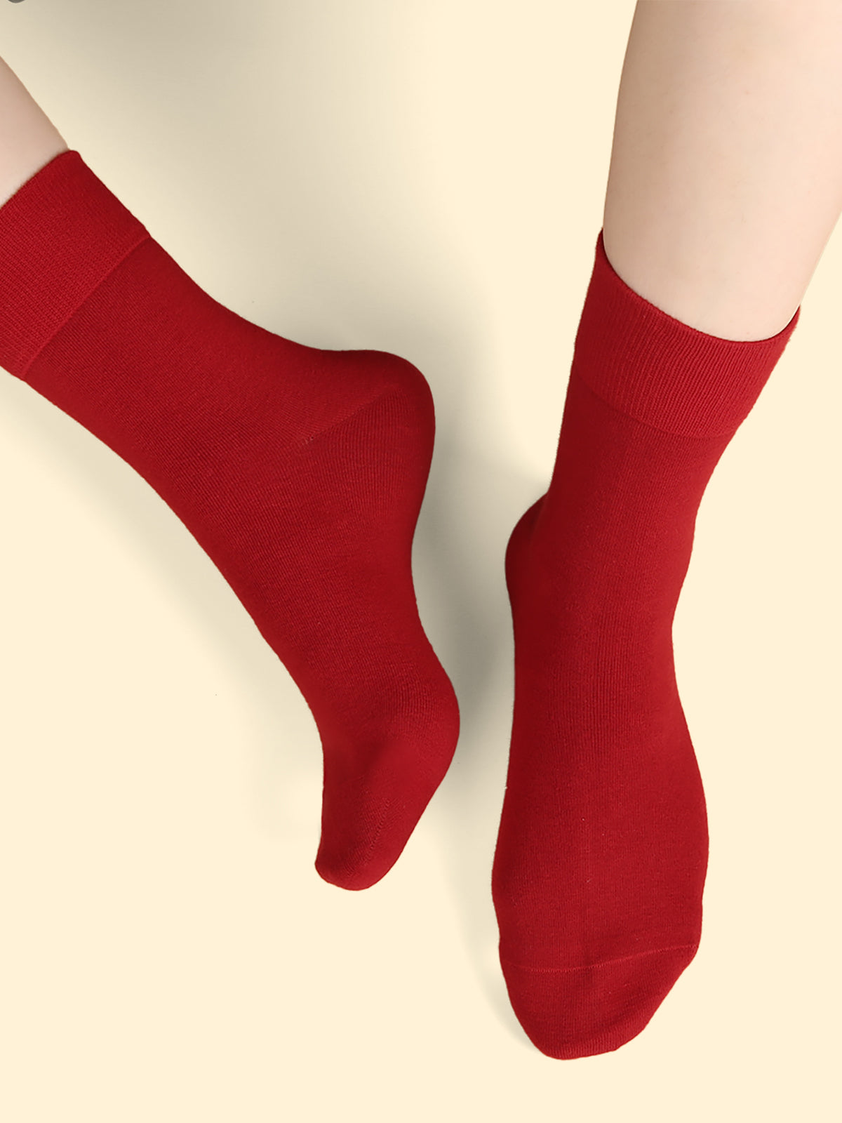 Crew  5 Pairs  Red