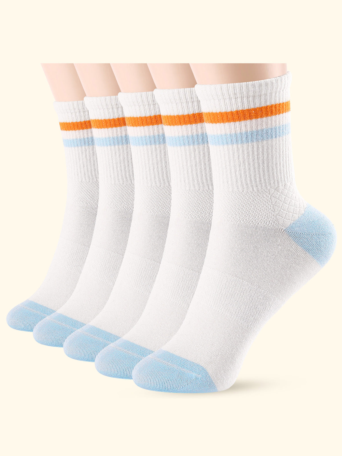 Mini Crew 5 Pairs Stripe
