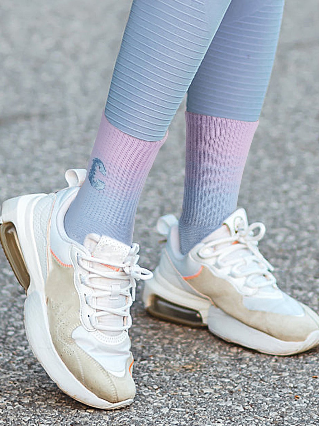 Crew  5 Pairs  Gradient Color
