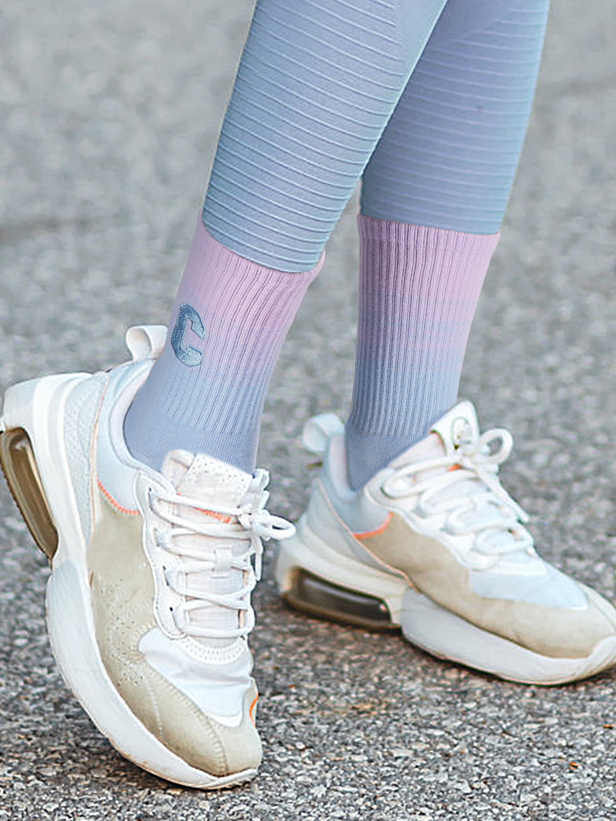 Crew  5 Pairs  Gradient Color