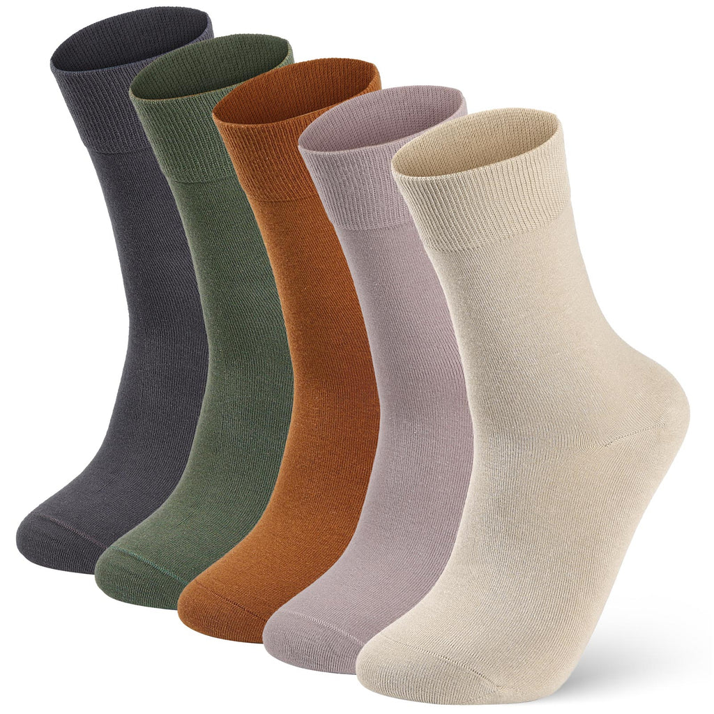 Crew 5 Pairs Multicolored