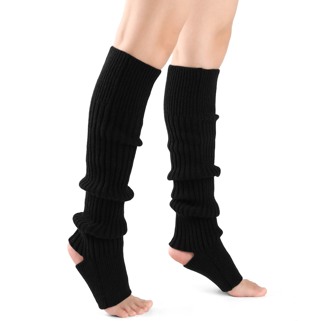 Stirrup Leg Warmers Black