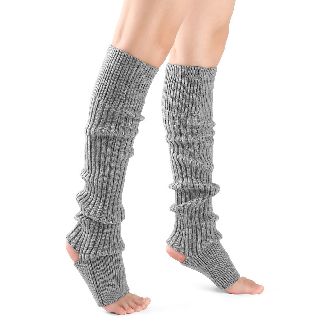 Stirrup Leg Warmers Grey