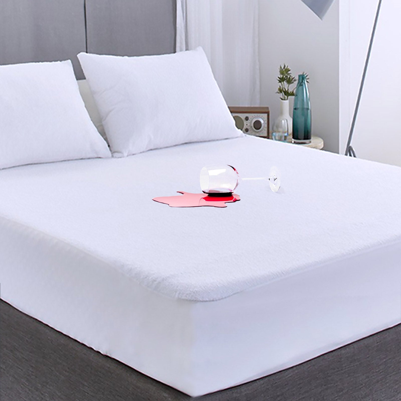 2 Pack Waterproof Mattress Protector