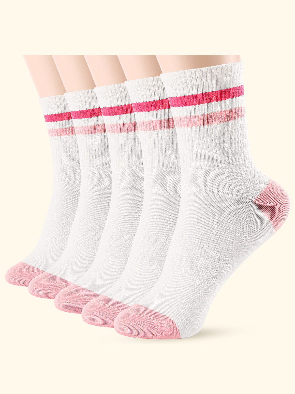 Mini Crew 5 Pairs Stripe
