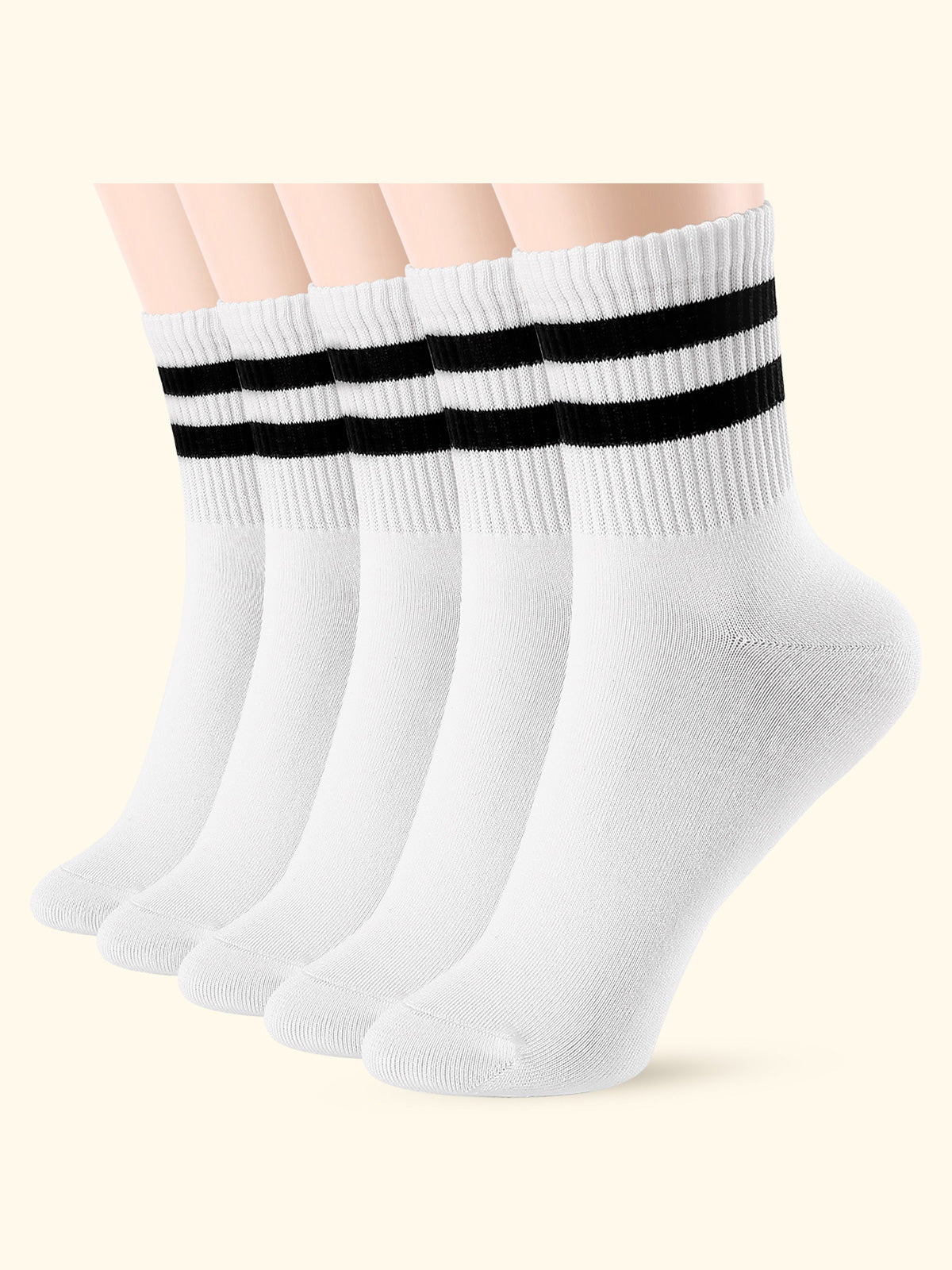Mini Crew 5 Pairs Stripe