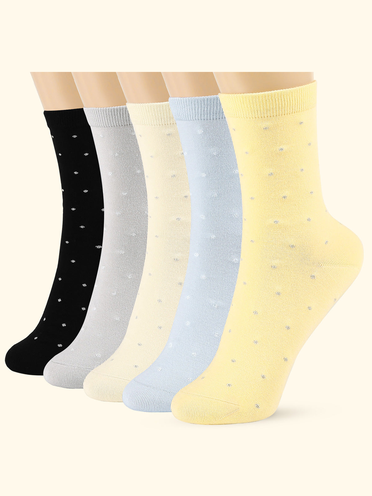 Crew 5 Pairs Multicolor
