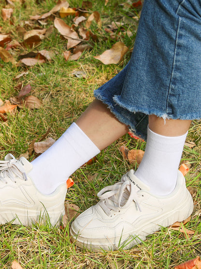 Crew  5 Pairs  White