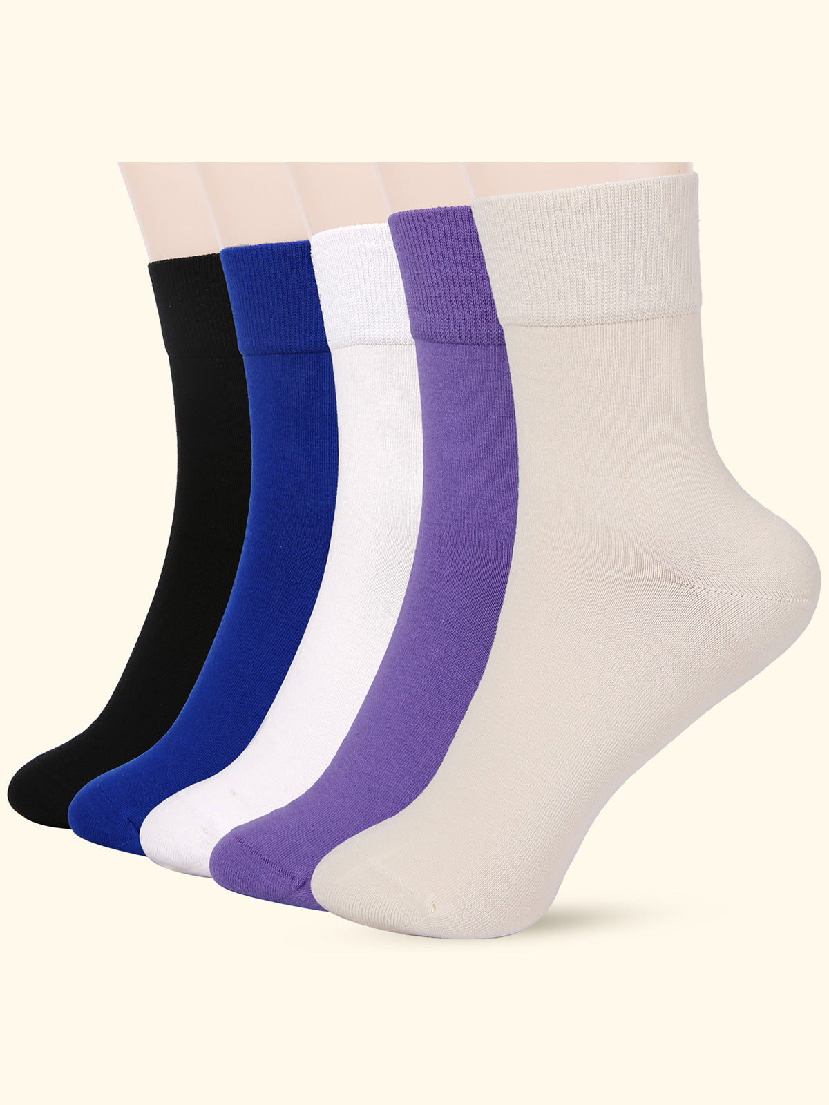 Crew  5 Pairs  Multicolor03
