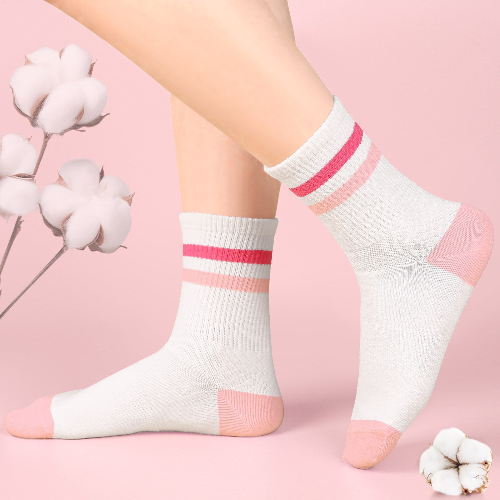 Mini Crew 5 Pairs Stripe