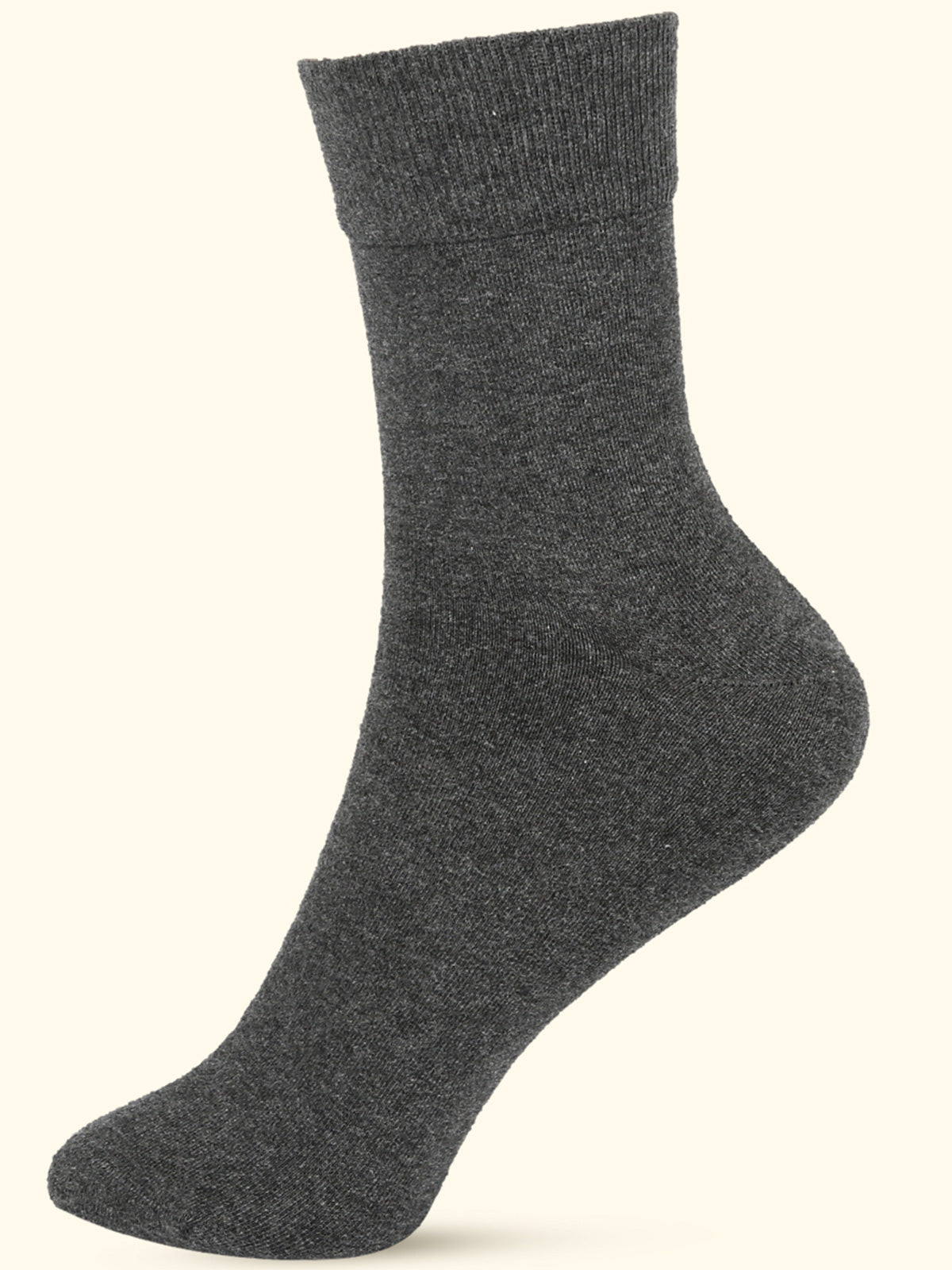 Crew  5 Pairs  Dark Grey
