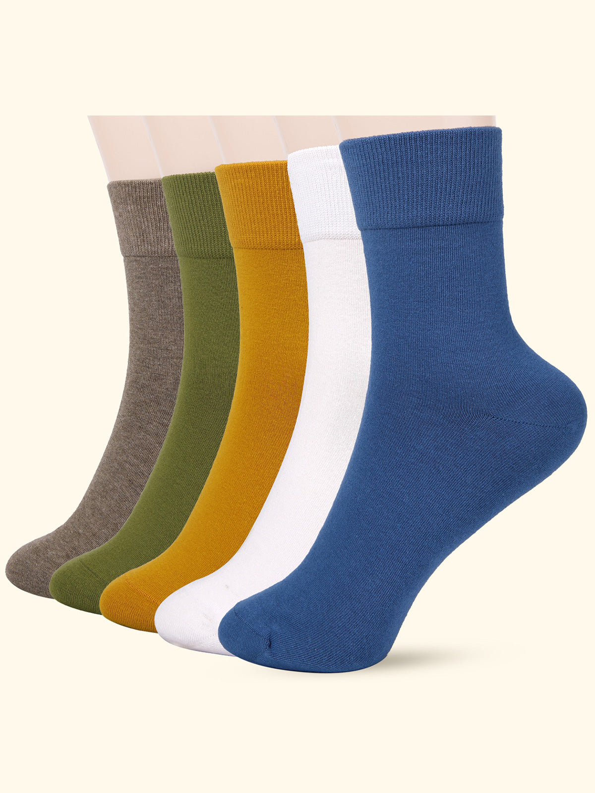 Crew  5 Pairs  Multicolor03