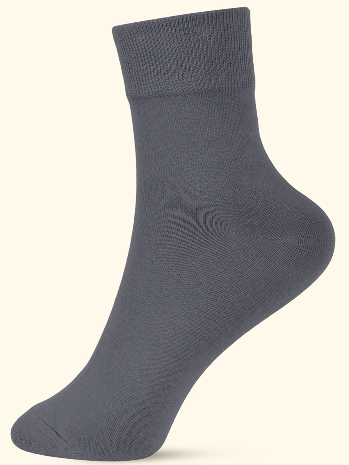 Crew  5 Pairs  Grey