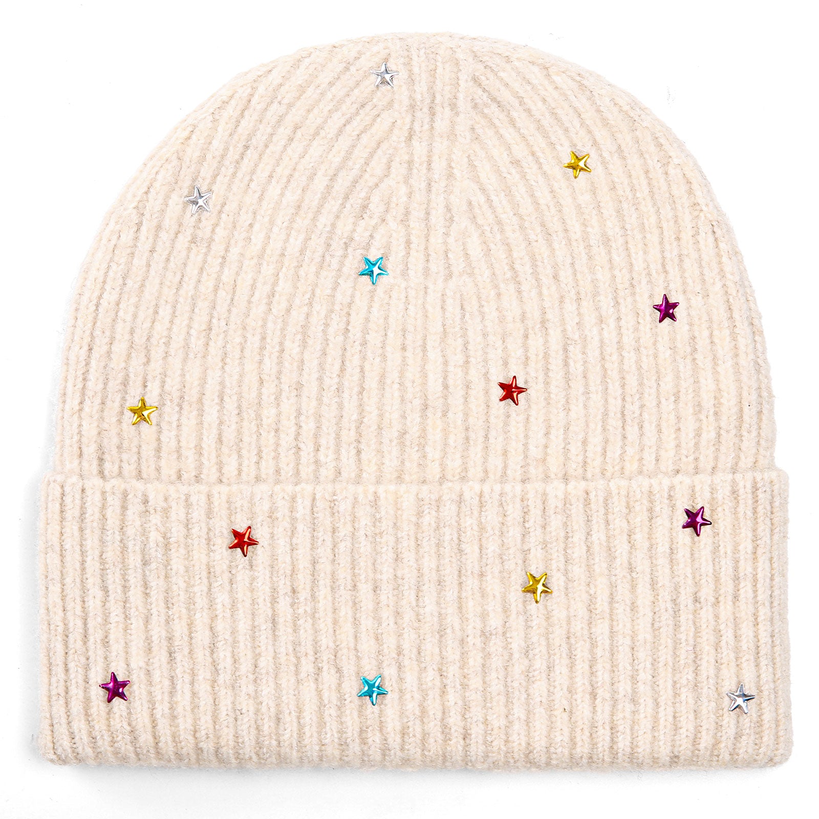 Star Beanie Knit Hat