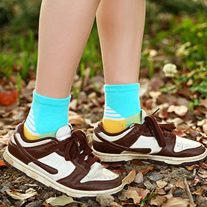 Mini Crew  5 Pairs  Multicolor Hiking