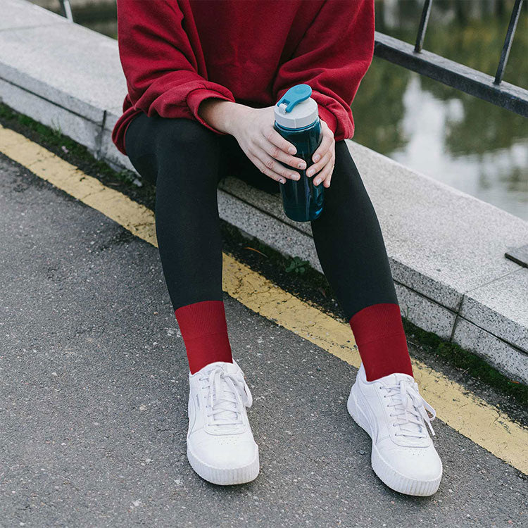 Crew  5 Pairs  Red